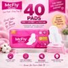MCFLY Ultrathin Sanitary Pads for Women, XXL