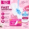 MCFLY Ultrathin Sanitary Pads for Women, XXL