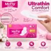 MCFLY Ultrathin Sanitary Pads for Women, XXL