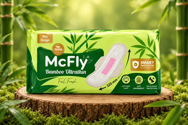 MCFLY Bamboo Ultrathin Sanitary Pads XXL